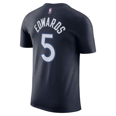 Nike Minnesota Timberwolves Anthony Edwards #5 Name & Number T-Shirt