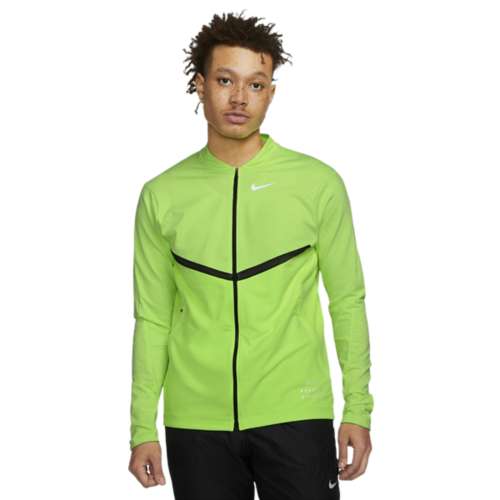 Nike Men's Dri-Fit Run Division Element Full-Zip Running Top Green