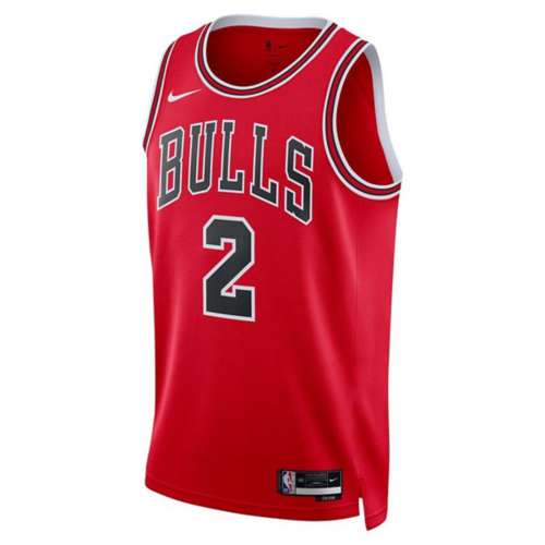 Nike Chicago Bulls Lonzo Ball #2 2022 Icon Edition Swingman Jersey