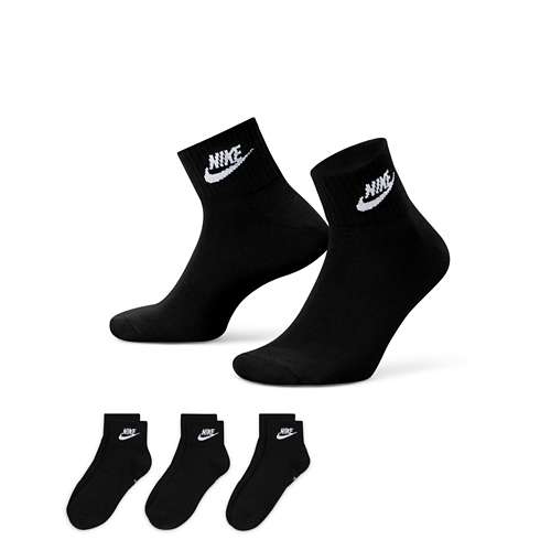Adult Nike Everyday Essential 3 Pack Ankle Socks | SCHEELS.com