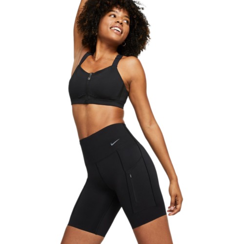 Women s Nike Go Firm Support High Waisted Biker Shorts SCHEELS