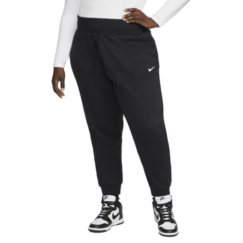 Women s Nike Sportswear Phoenix Fleece Joggers 1x Black Sail