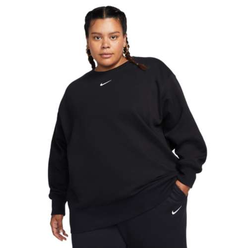 Playera Con Cuello En V De Tejido Fleece Cropped Para Mujer Nike