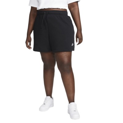 Women's Nike Plus Size Sportswear Club Fleece Lounge Shorts