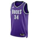 Nike Milwaukee Bucks Giannis Antetokounmpo #34 Hardwood Classic Jersey