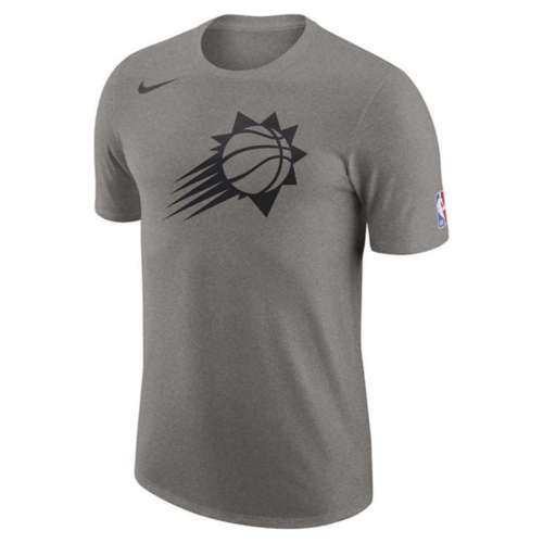 Phoenix Suns City Edition Nike Men's NBA Long-Sleeve T-Shirt in Grey, Size: Small | DV6054-063