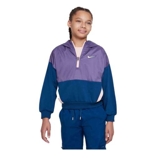 Girls' Nike Outdoor Play Hoodie 1/4 Zip Pullover