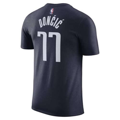 Nike Dallas Mavericks Luka Doncic #77 Statement Name & Number T-Shirt