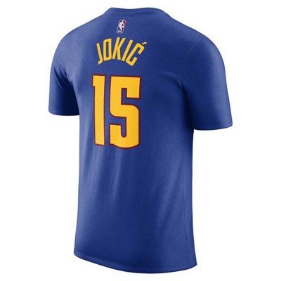 Nike Denver Nuggets Nikola Jokic #15 Statement Name & Number T-Shirt