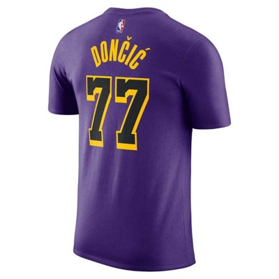 Nike Los Angeles Lakers Luka Doncic #77 Name & Number T