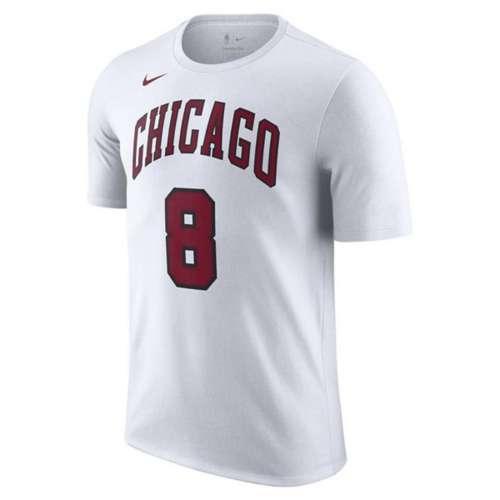 Nike Chicago Bulls Zach LaVine #8 2022 City Editon Name & Number T-Shirt