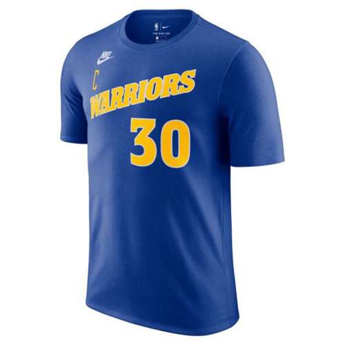 Nike Golden State Warriors Steph Curry #30 Hardwood Classic Name & Number T-Shirt