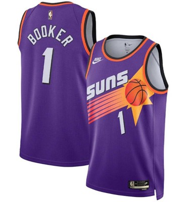 Nike Phoenix Suns Devin Booker #1 Hardwood Classic Jersey