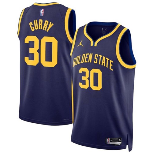 Nike Golden State Warriors #30 Stephen Curry offers THE BAY Swingman Jersey