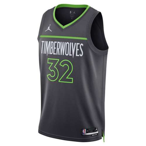 Karl anthony towns green hot sale jersey