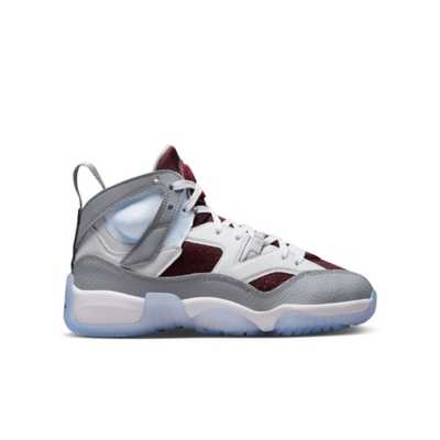 White/Cherrywood Red/Steel Grey