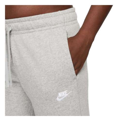 Nike Womens Sportswear Club Fleece Wide-Leg Sweatpants Black XL