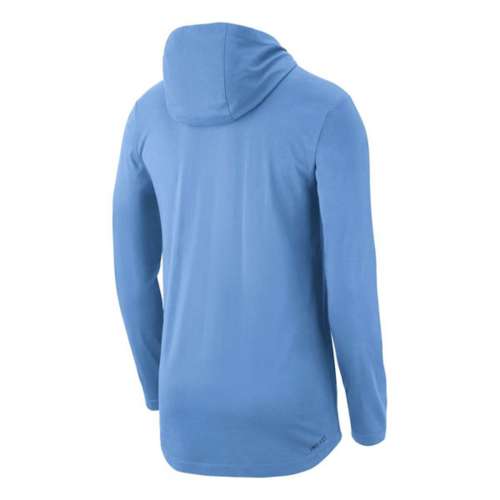 Nike North Carolina Tar Heels Hooded DriFit Long Sleeve Shirt