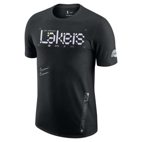 Nike Los Angeles Lakers Courtside Max90 Nba T-shirt in Black for
