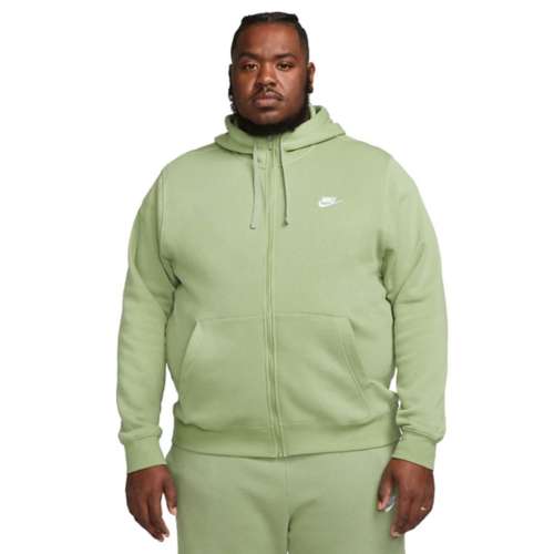 Nike men's sportswear club full best sale zip hoodie