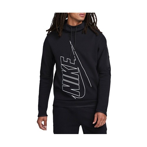 Nike Therma RFLCTV Logo (NFL Carolina Panthers) Men's Pullover Hoodie.