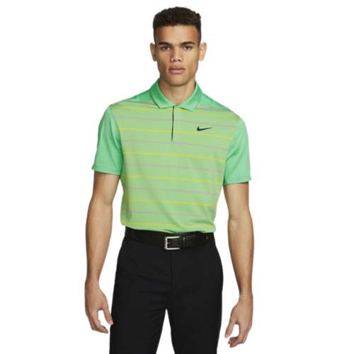 Men's Nike Dri-FIT Tiger Woods Striped Golf Polo