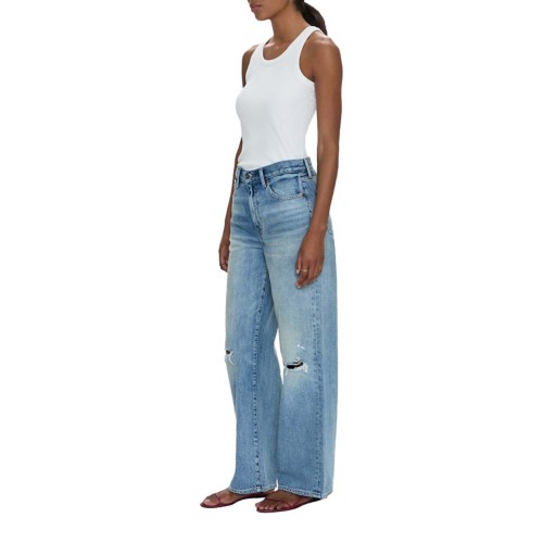 Women's Pistola Hendrix Relaxed Fit Wide Leg Jeans - Primary Image