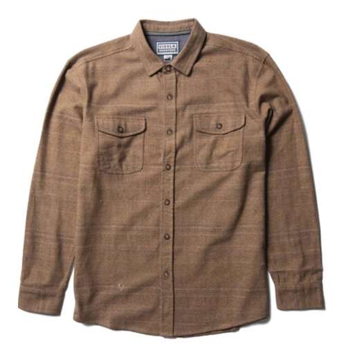Men's Vissla Creators Norte Eco Flannel Long Sleeve Button Up Shirt