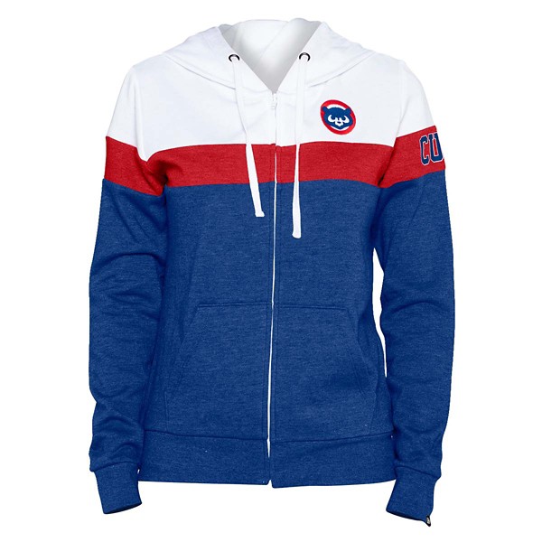 New Era Women's Chicago Cubs Block Hoodie Full Zip product image