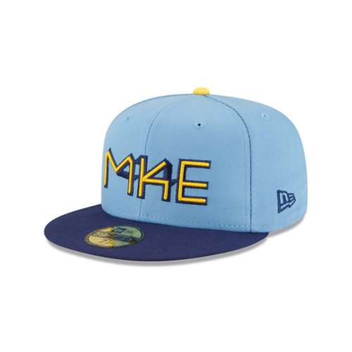 New Era Milwaukee Brewers City Connect 59Fifty Fitted Outdoors Hat, Hotelomega Sneakers Sale Online