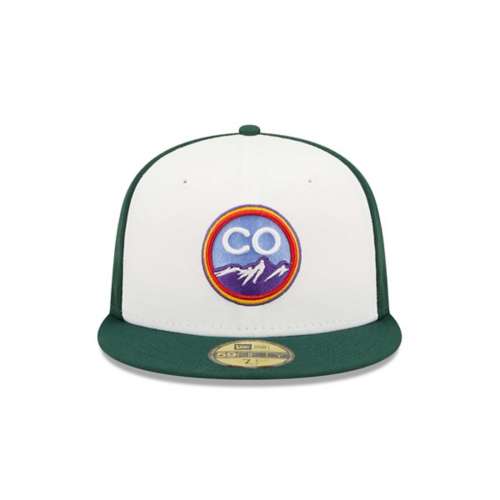 Men's New Era White Colorado Rockies 2022 City Connect 59FIFTY Fitted Hat