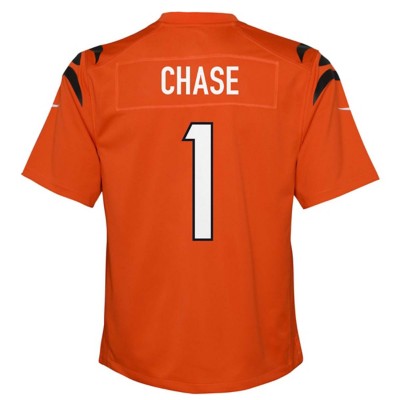 Youth Nike Ja'Marr Chase White Cincinnati Bengals Game Jersey