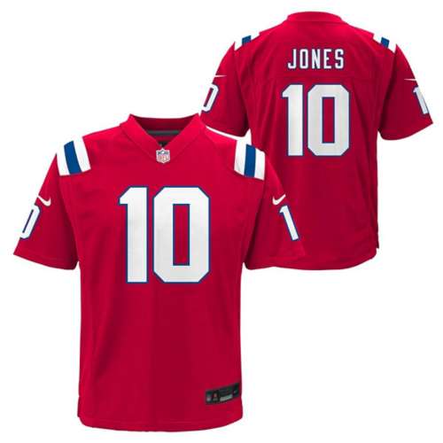 Nike Kids' New England Patriots Mac Jones #10 Game Jersey