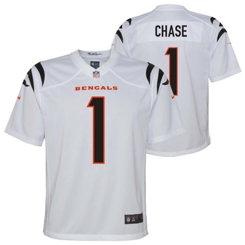 Nike Kids Cincinnati Bengals Ja Marr Chase 1 Game Jersey SCHEELS