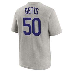  Outerstuff Mookie Betts Los Angeles Dodgers #50 Little