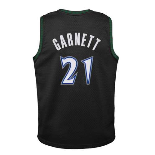 Mitchell & Ness Minnesota Timberwolves #21 Kevin Garnett black Swingman  Jersey