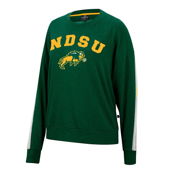 Colosseum Women's North Dakota State Bison Bear Sandwich Crewneck Sweatshirt product image