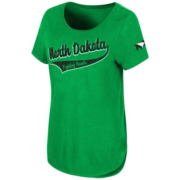 Colosseum Women's North Dakota Fighting Hawks Down to River T-Shirt product image