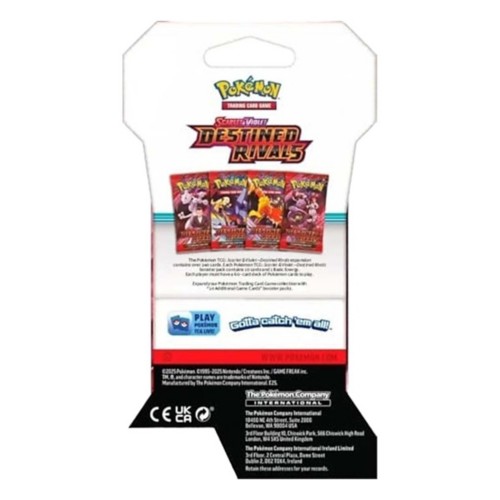 Pokemon Scarlet & Violet Destined Rivals Sleeved Booster Pack