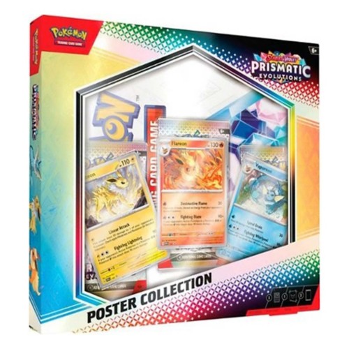 Pokemon TCG Scarlet & Violet Prismatic Evolutions Poster Collection (Styles May Vary)