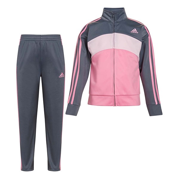 Girls' adidas 2-piece Color Block Tricot Track Set product image