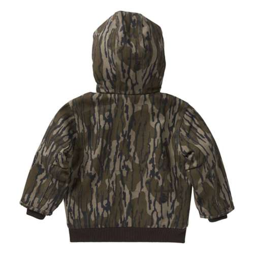 Toddler Boys' Carhartt Canvas Insulated Hooded Camo Active Jacket
