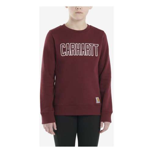 Girls' Carhartt Logo Crewneck Sweatshirt