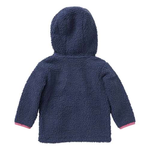 Toddler Girls' Carhartt Fleece Hoodie 1/4 Snap Pullover