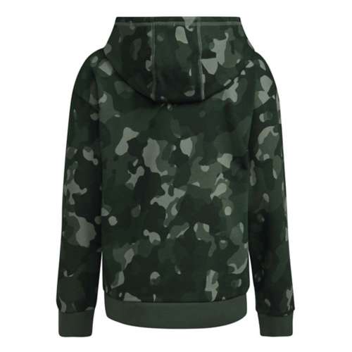 Atlanta Braves Allover Print Pullover Hoodie - Camo