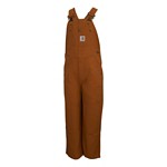 Kids Carhartt Canvas Bib Overalls - Thumbnail 1 of 2