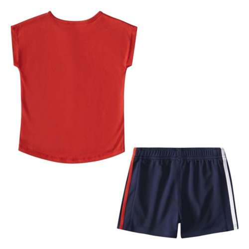 Baby Girls' adidas Graphic T-Shirt and Shorts Set