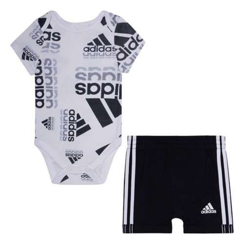 Opheldering Kerstmis Armstrong Baby adidas Shor Sleeve Body Shirt & Shorts Set | SCHEELS.com