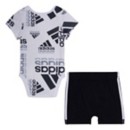Baby adidas Shor Sleeve Body Shirt & Shorts Set