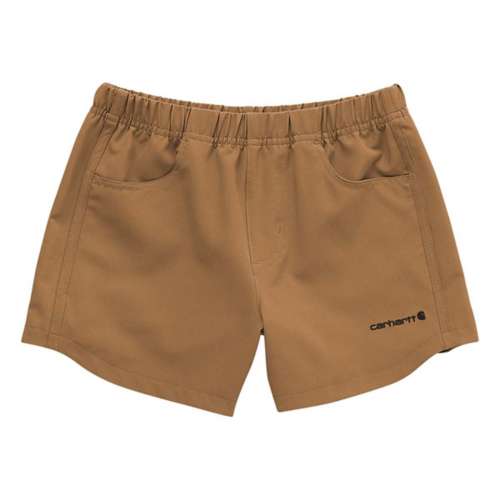 Girls' Carhartt Elastic Rugged Flex Ripstop Shorts